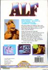 Alf, The First Adventure Box Art Back